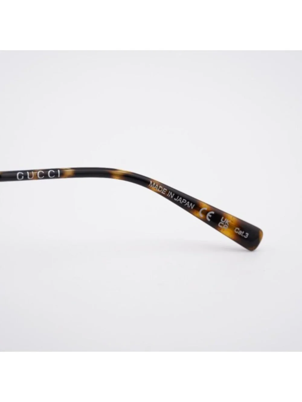 Gucci GG1849S 004 Sunglasses Brown/Silver Round Frame, Brown Lenses